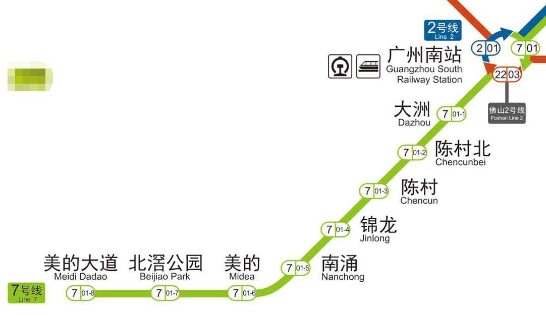 地铁7号线最新线路图，城市新动脉连接线