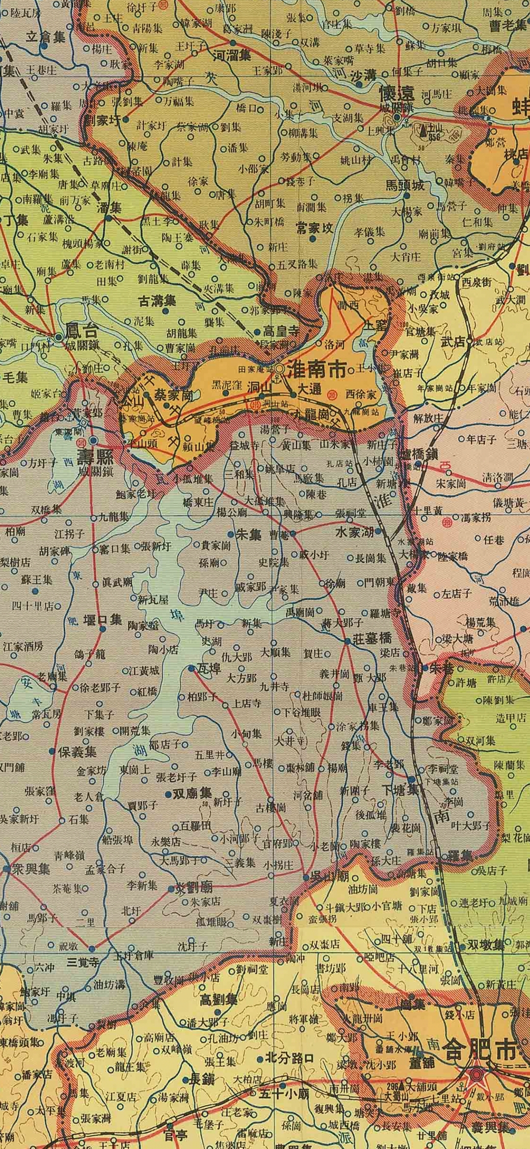 淮南最新地图探索城市新面貌