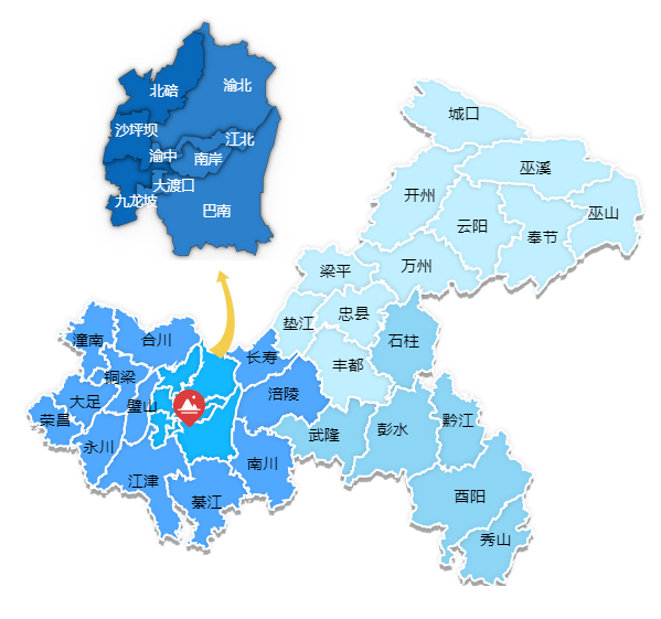 重庆市最新地图，揭秘城市全新面貌